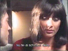 Catalina Laranaga wearing an auburn wig in "Surrender" (1999).